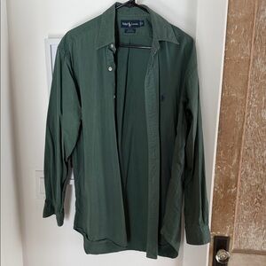 Ralph Lauren Dark Green Men's Lightweight Shirt Jacket